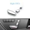 Front Seat Adjustment Headrest Switch Button Cover For Benz A B C E ML GL GLE GLK CLS W204 W212 W207 W166 X204 W218 W172 W246