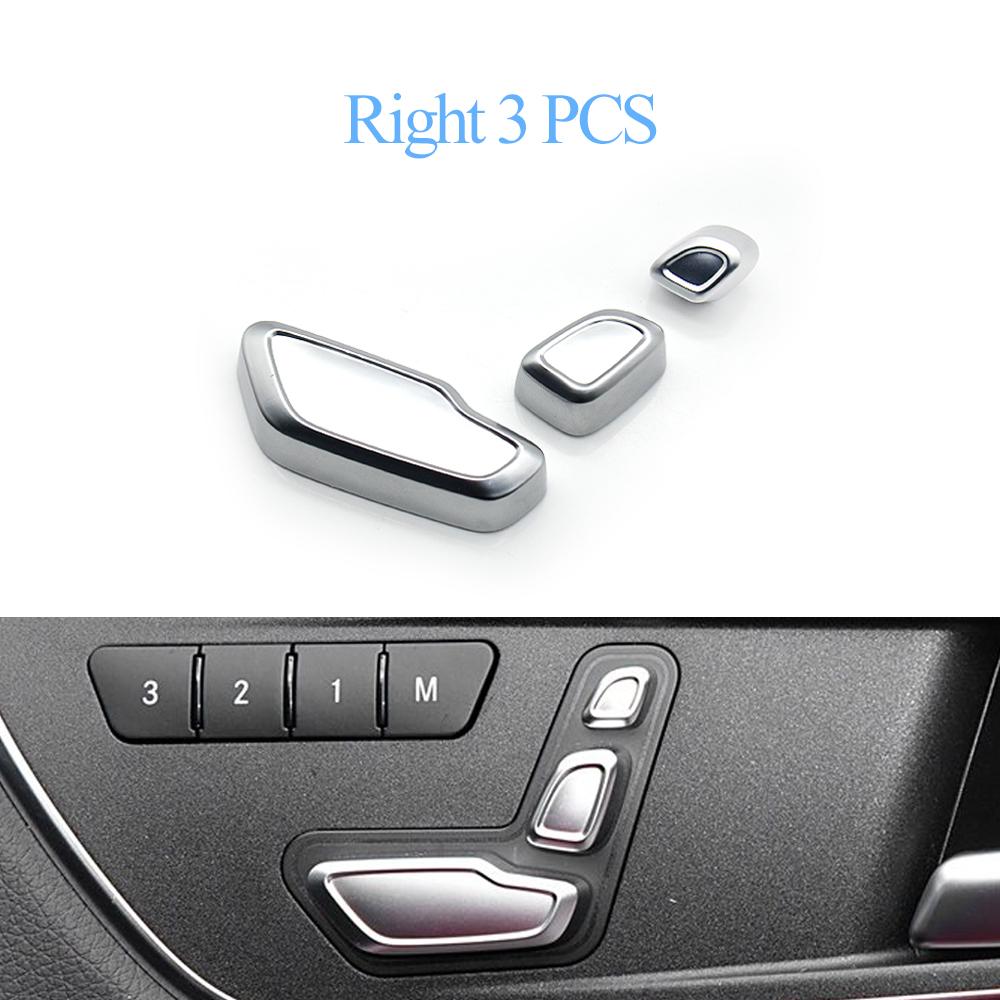 Front Seat Adjustment Headrest Switch Button Cover For Benz A B C E ML GL GLE GLK CLS W204 W212 W207 W166 X204 W218 W172 W246