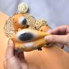 2Pcs Capybara Squeeze Toy Slow Rebound Soft TPR Stress Anxiety Relief Portable Kids Teens Adults Animal Squishes Sensory Fidget Toy