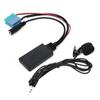 Microphone Adapter Auxiliary Audio Cable Bluetooth 5.0 DC 12V Replacement for Fiat Grande Punto