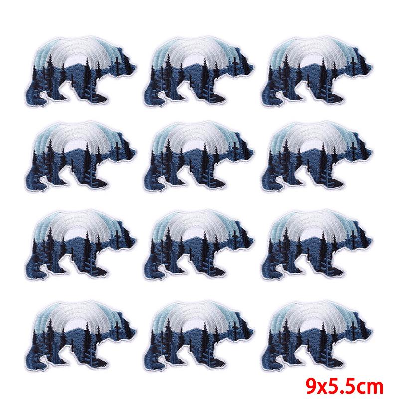 10 шт./лот, оптовая продажа, вышивка, железные нашивки для одежды, нашивки для одежды, куртки, декор, аппликация, принадлежности для шитья