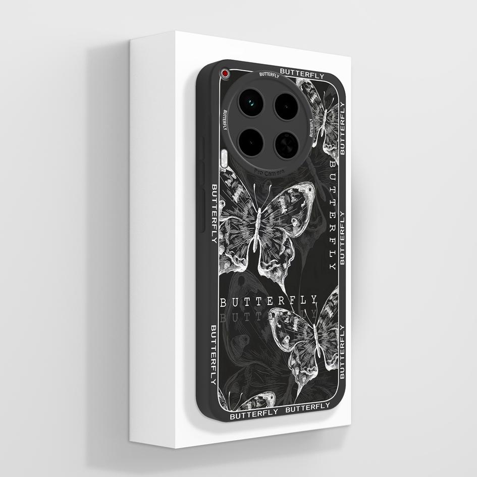 Задняя крышка для Tecno Camon 30 20 Pova 6 5 Pro Pop 8 Spark 20 Модный чехол с рисунком граффити Защитная пленка для экрана Жидкий силиконовый чехол для телефона для Tecno Shell