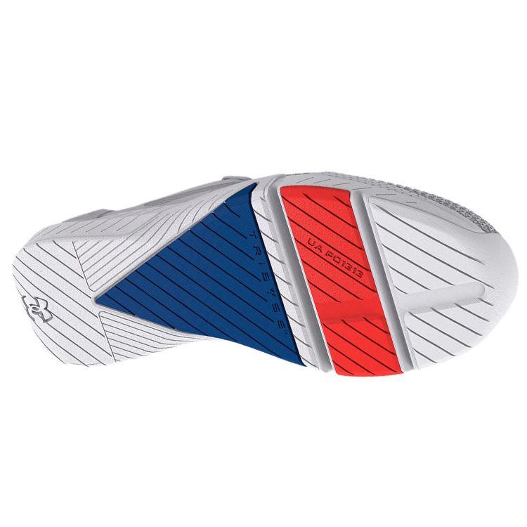 Under Armour Кроссовки унисекс TriBase Reign 4 Pro Everything It Takes Белый металлик-серебристый 3026014-100