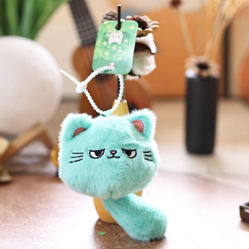 Plush Cat Keychain Toy With Super Soft Short Plush For Kids And Collectors