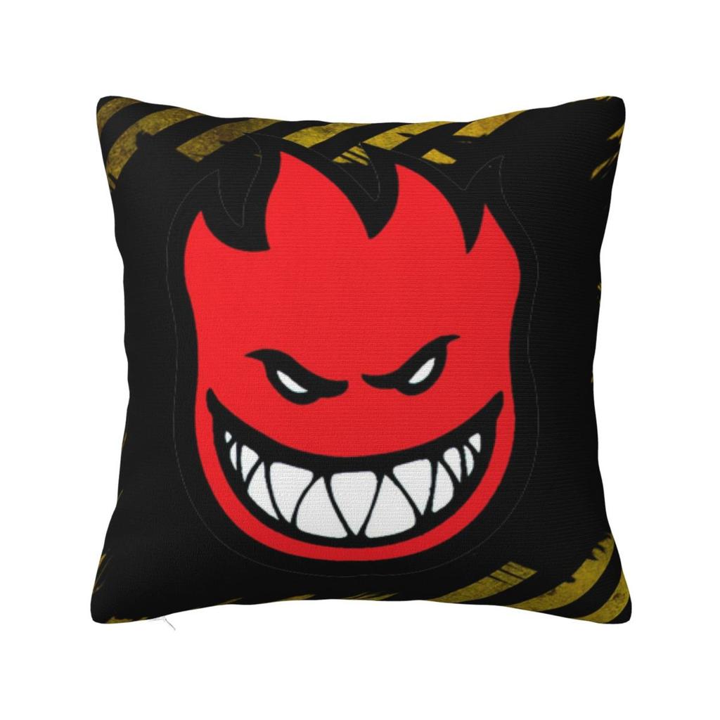 Spitfire Skate Square Pillowcase Pillow Cover Polyester Cushion Zip Decorative Comfort Throw Pillow for Home Car