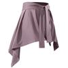 Decorative Fake Shirt Sport Gym Fitness One Piece Skirt Covering Buttocks Thin Half-length Bandage Yoga Dance Short Ballet Skirt