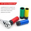 1Pcs 1/2 Inch Drive Wheel Protector Socket Deep Impact Socket  for Car Tire Bolt Removal