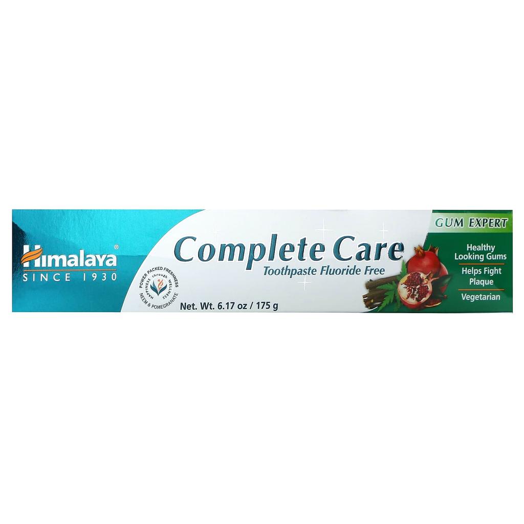 Himalaya Зубная паста Complete Care, без фтора, с нимом и гранатом, 6,17 унций (175 г)
