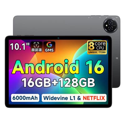 Представляем первый планшет Android 16 Bmax Android 16 с T7250 6000 мАч Widevine L1 беспроводной 5G распознаванием лица детский и FM AI-оптимизированный планшет! 10-дюймовый