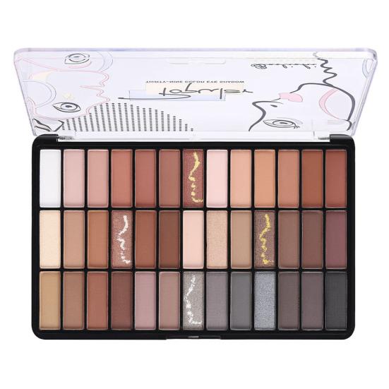 Невыцветающие тени для век, не слеживающиеся, модные, 39 цветов, матовый перламутровый макияж для студентов