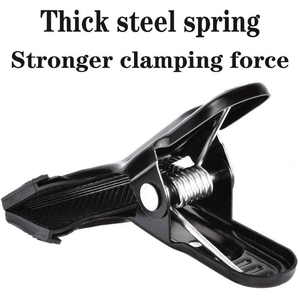 Backdrop Spring Clamps - 6 Pack for Photography Background Stands, Woodworking & Home Improvement Projects
