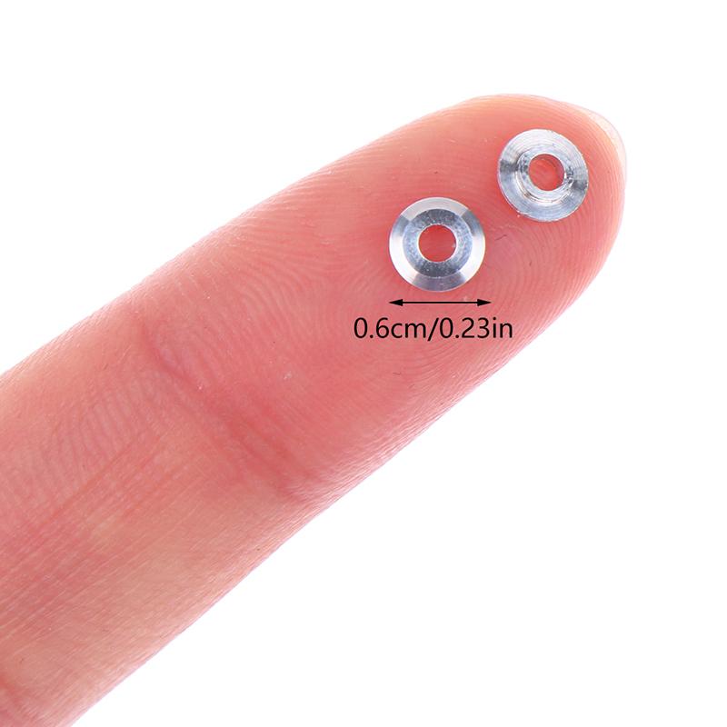 20 шт. мини-металлическая шайба, прокладка, прокладка, распорка для шарикоподшипника 520, направляющий ролик колеса 94768, запасные части для радиоуправляемой машины Tamiya 4Wd