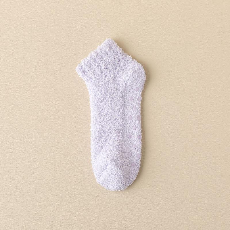 1/10 пар Осенне-зимние теплые носки для пола из кораллового флиса Домашние Милые Сладкие Женские Плюс Флисовые носки