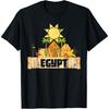 Egypt Egyptian Pyramids Gift Idea Egypt T-Shirt Black Small Classic Fit Short Sleeve Graphic T-Shirt