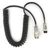 1.5m4.9ft Hand Microphone Cable Extension 8‑Pins O System Microphone Signal Line