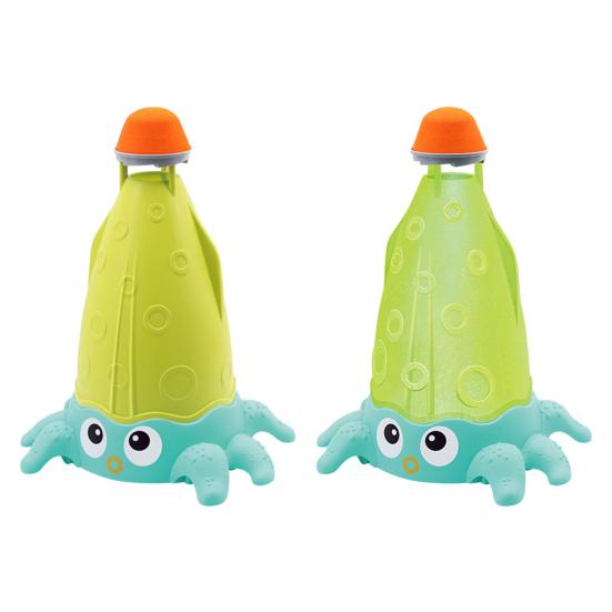 Octopus Water Spray Toy for Kids 360 Degree Rotary Spinning Rockets Sprinkler Summer Fun Water Toy for Toddlers Boys Girls