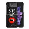 Чехол для телефона The Vampire Diaries Сальваторе Прозрачный для Samsung Z Flip 7 6 5 4 3 Galaxy ZFlip7 ZFlip6 ZFlip5 ZFlip4 ZFlip3 5G Печать C