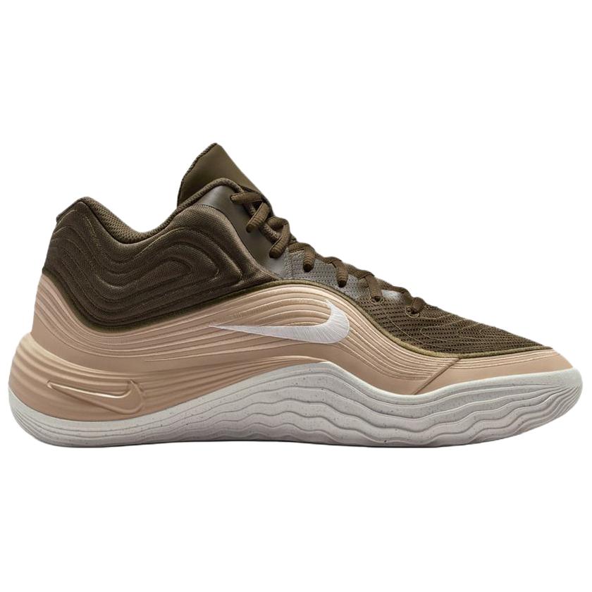 Nike Баскетбольные кроссовки Precision 8 Textile, Синтетическая кожа, Мужские, Коричневые, IH1105-200