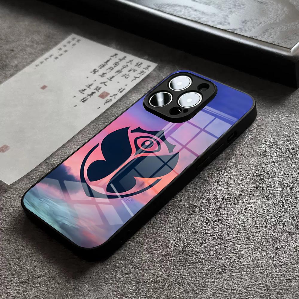 Чехол для телефона T-TomorrowlandS для IPhone 17 Pro Max 15 14 Pro 12 11 13 Mini X XR XS 16 Plus SE Стеклянная крышка