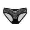Panties Women's Lace Mid-waist Hip Lift Hollow Sexy and Breathable Mesh Seamless Women's Briefs 5003
