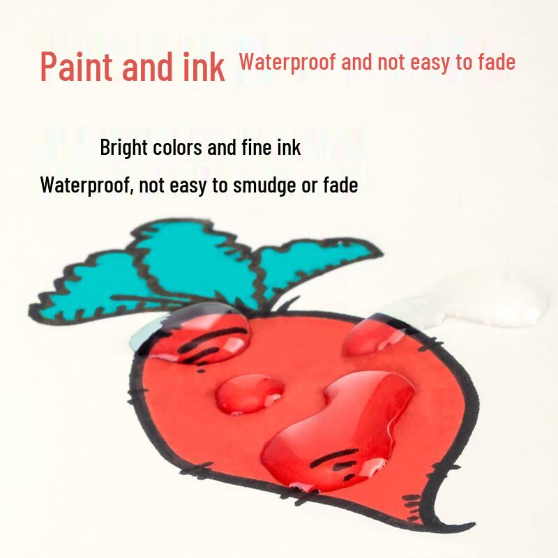 Deli S558 Multi-Purpose Oil-Based Marker Pen