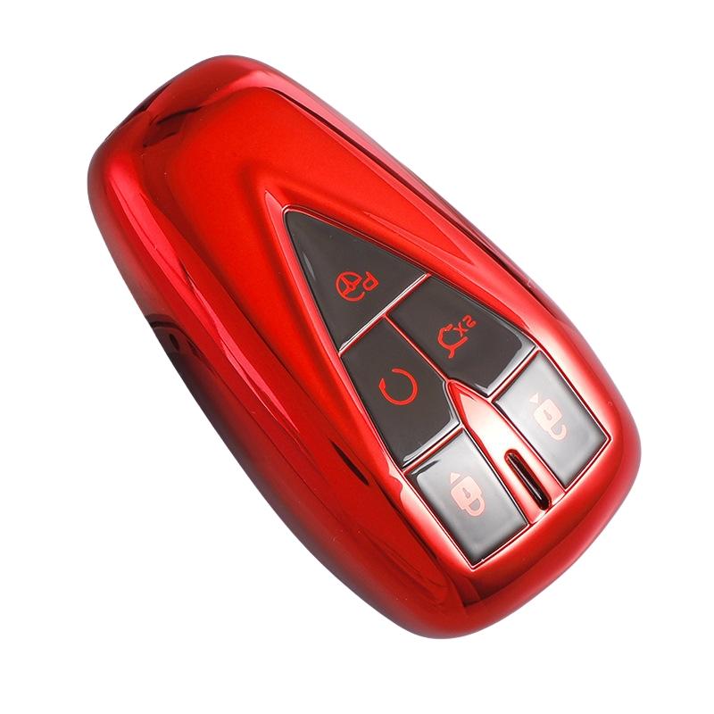 Чехол для дистанционного ключа из ТПУ с 5 кнопками для Changan CS35 Plus CS55 Plus CS75 Plus 2019 2020, защитный чехол для ключей, держатель для сумки