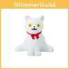 Cute Cat Micro Landscape Resin Ornament With Bow Tie Design For Decoration Home