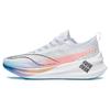 Li Ning Feidian 3 Elite Универсальные износостойкие дышащие низкие кроссовки для бега унисекс Белый Розовый Синий ARMT035-2