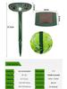 Solar-Powered Ultrasonic Pest & Bird Repeller with Infrared and Flashing Light
