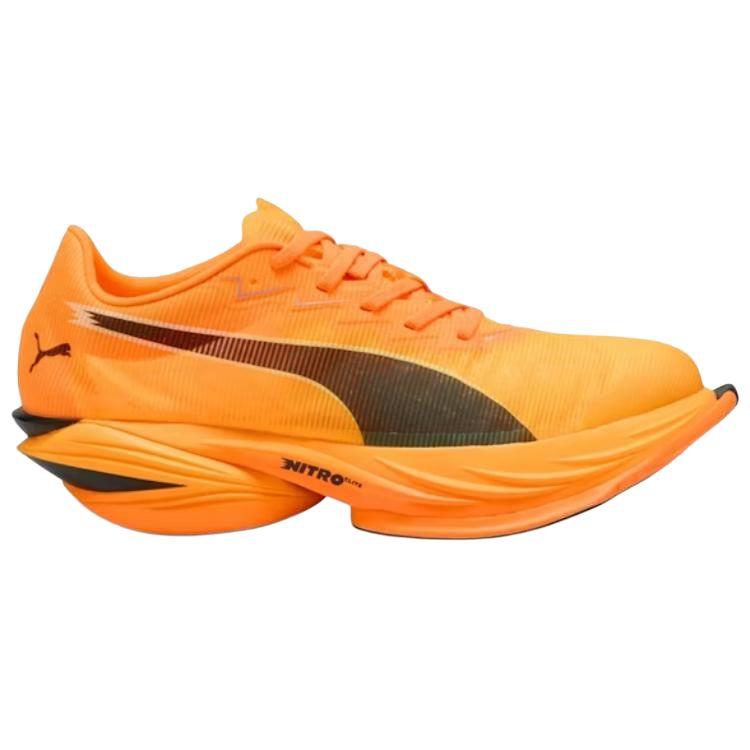 Puma FAST R NITRO Elite 3 Беговые кроссовки Унисекс Оранжевый Черный 312060-03