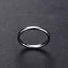 Popular Brand Tungsten Ring for Men and Simple Engagement Stylish Size 8 [Rockyu] Women, Silver, Ring, Accessory,