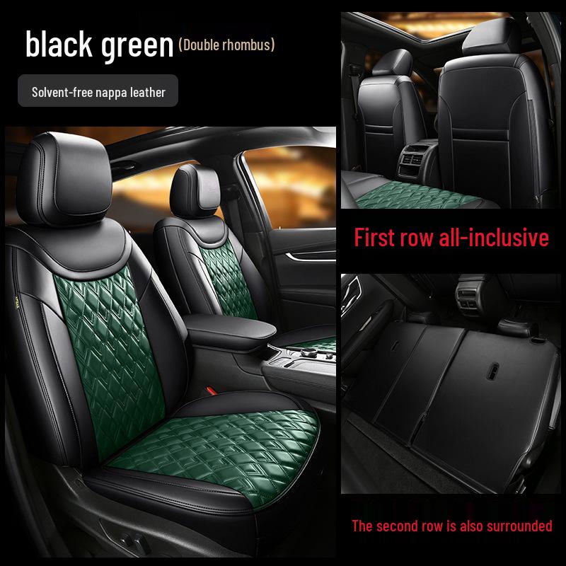 2024 T-Roc Чехол на сиденье из кожи наппа - Полный охват, Всесезонная подушка