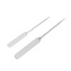2pcs Set Stainless Steel Foundation Stirrer Stick Nail Art Stirring Rod  For Cream Stirring