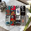 Поп-рок C-Клетка Электронный Слон Чехол для телефона Для iPhone17,16,15,14,13,12,11 Plus,Pro Max Черный Конфетный серебристый чехол для телефона