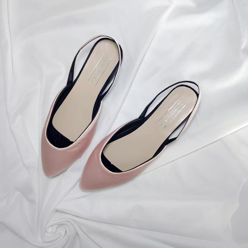 Модная женская весенне-летняя обувь на плоской подошве однотонная с закрытым носком винтажная универсальная повседневная обувь одежда для отпуска