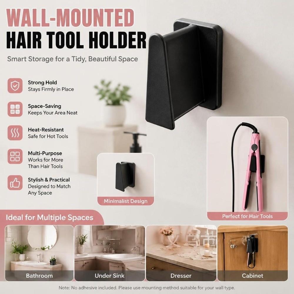 Practical Hair Styling Tool Organizer 3D Printed Bathroom Perm Rod Rack  Bathroom