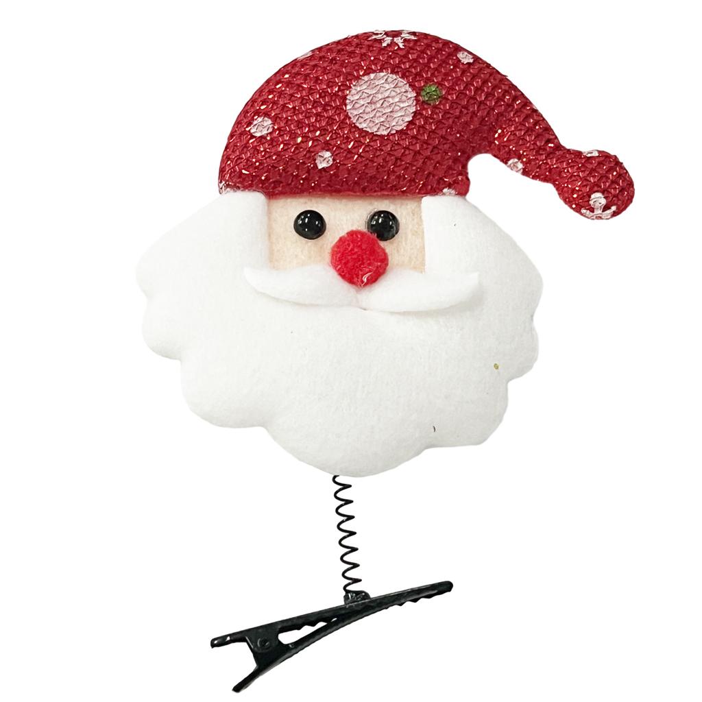 Мультфильм Рождественский Фестиваль Заколка для волос Головной убор для женщин Дети Челки Фотосъемка Покупки Путешествия Противоскользящий