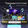 Детский Bluetooth DJ-проигрыватель с перкуссией, светом и микрофоном – Многофункциональная музыкальная игрушка