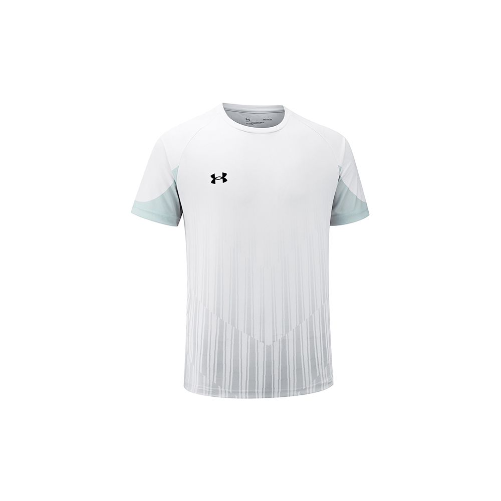 Under Armour Минималистский логотип с принтом Спорт Фитнес Бег Велоспорт Короткий рукав реглан Футболка унисекс Топы Белый 24500507-100