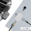 EGRET USB HDMI Connector for Smartphones and Mini Docking Expansion 60WPD USB Video Lightweight EH23-3C 1-to-3 USB-C Hub, Adapter, Tablets, USB-C