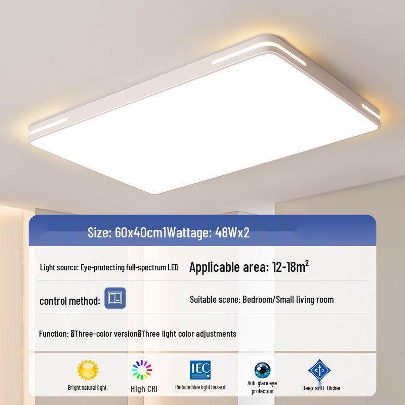 Светодиодный потолочный светильник: Ультратонкое, современное круглое освещение для гостиной, спальни, столовой и кабинета