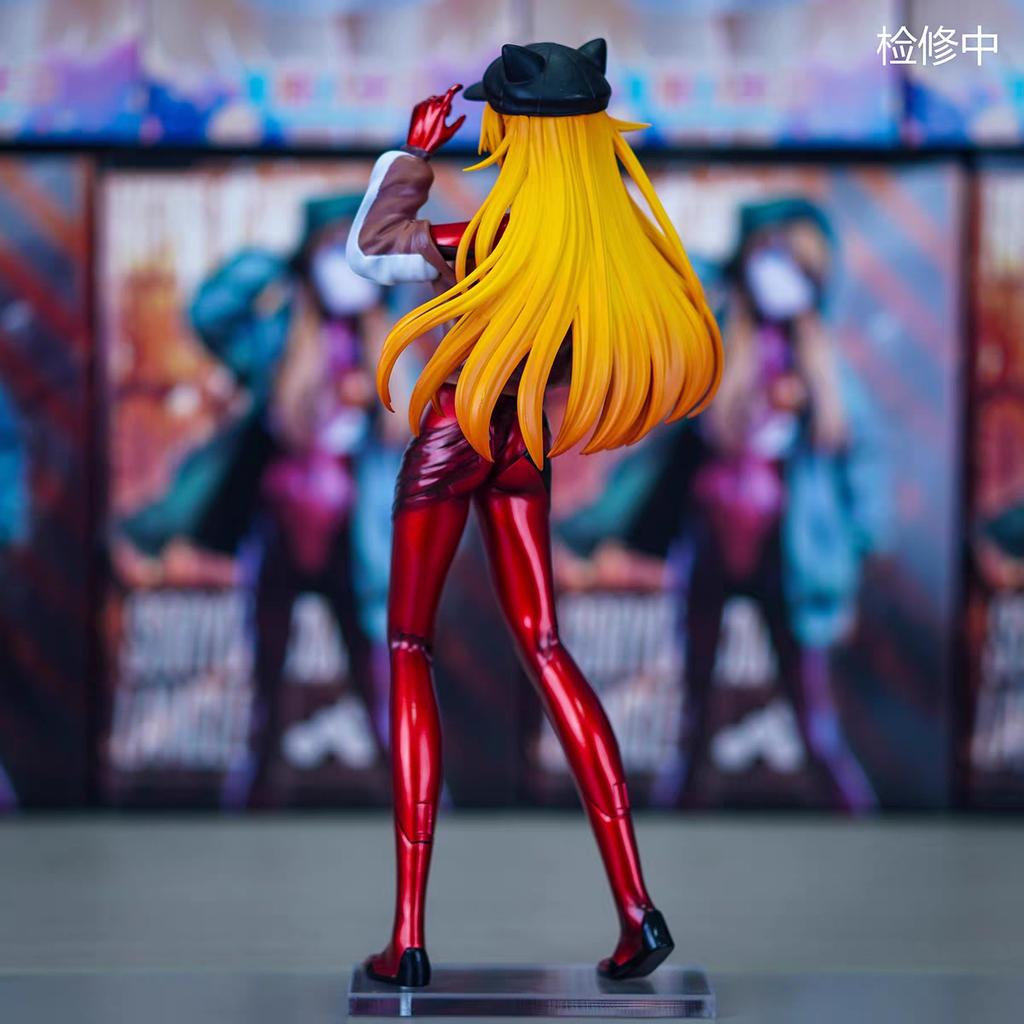 Baseball jacket Asuka Evangelion Can be Move Favorites PVC sexy Two-dimensional 10.23Inch/26cm figures anime table top Toys Gift