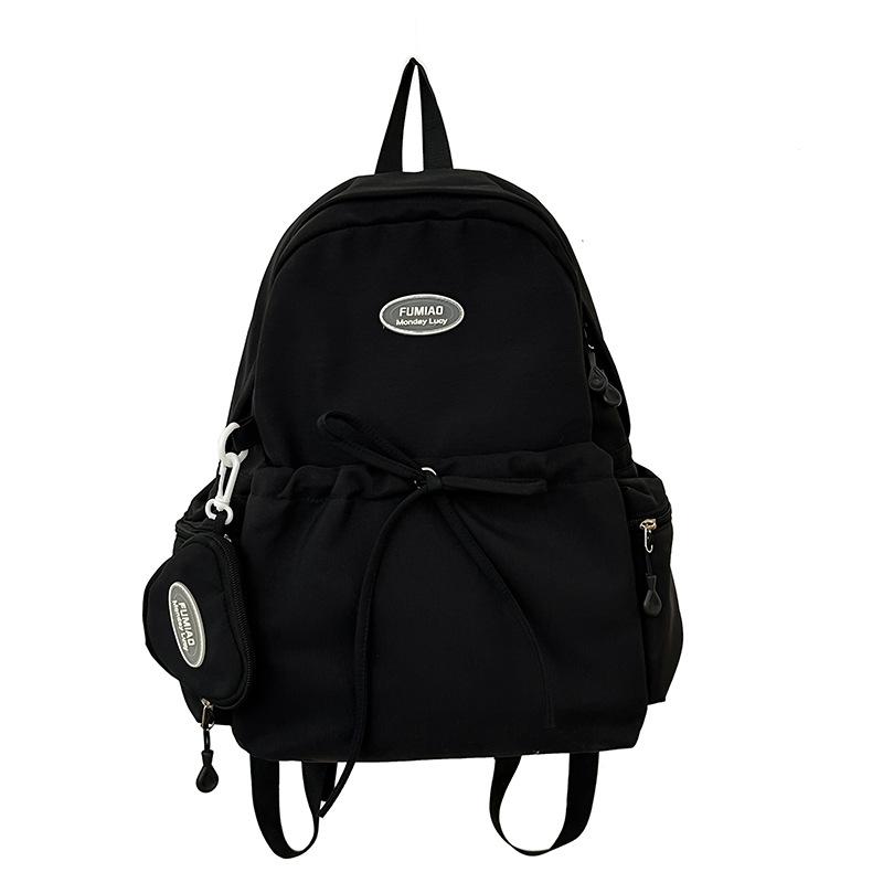 Рюкзак для девочек, студенческий, универсальный, в стиле кампуса, сумка на два плеча, дорожный рюкзак, прочный, легкий, модный