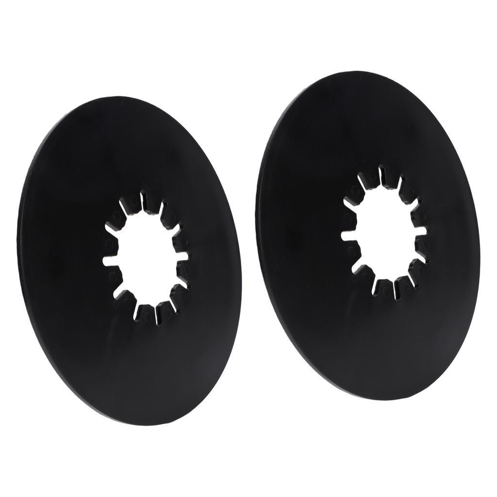 2 шт. Смазочные пластины для седельно-сцепного устройства 10 дюймов Толщина 4,85 мм Утолщенные диски для седельно-сцепного устройства прицепа