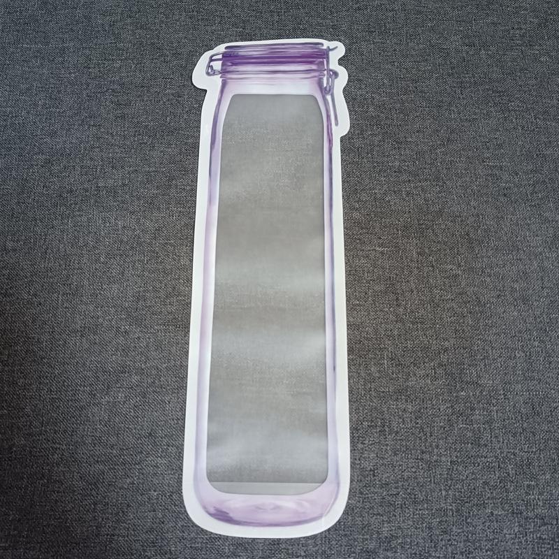 Пакет Mason Bottle Ziplock имеет множество комбинаций, герметичные пакеты для хранения, прозрачные пакеты для закусок, влагонепроницаемые пакеты для сохранения свежести