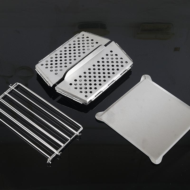 Портативный складной гриль для барбекю на открытом воздухе, небольшая печь для кемпинга, пикника, барбекю, небольшой угольный гриль