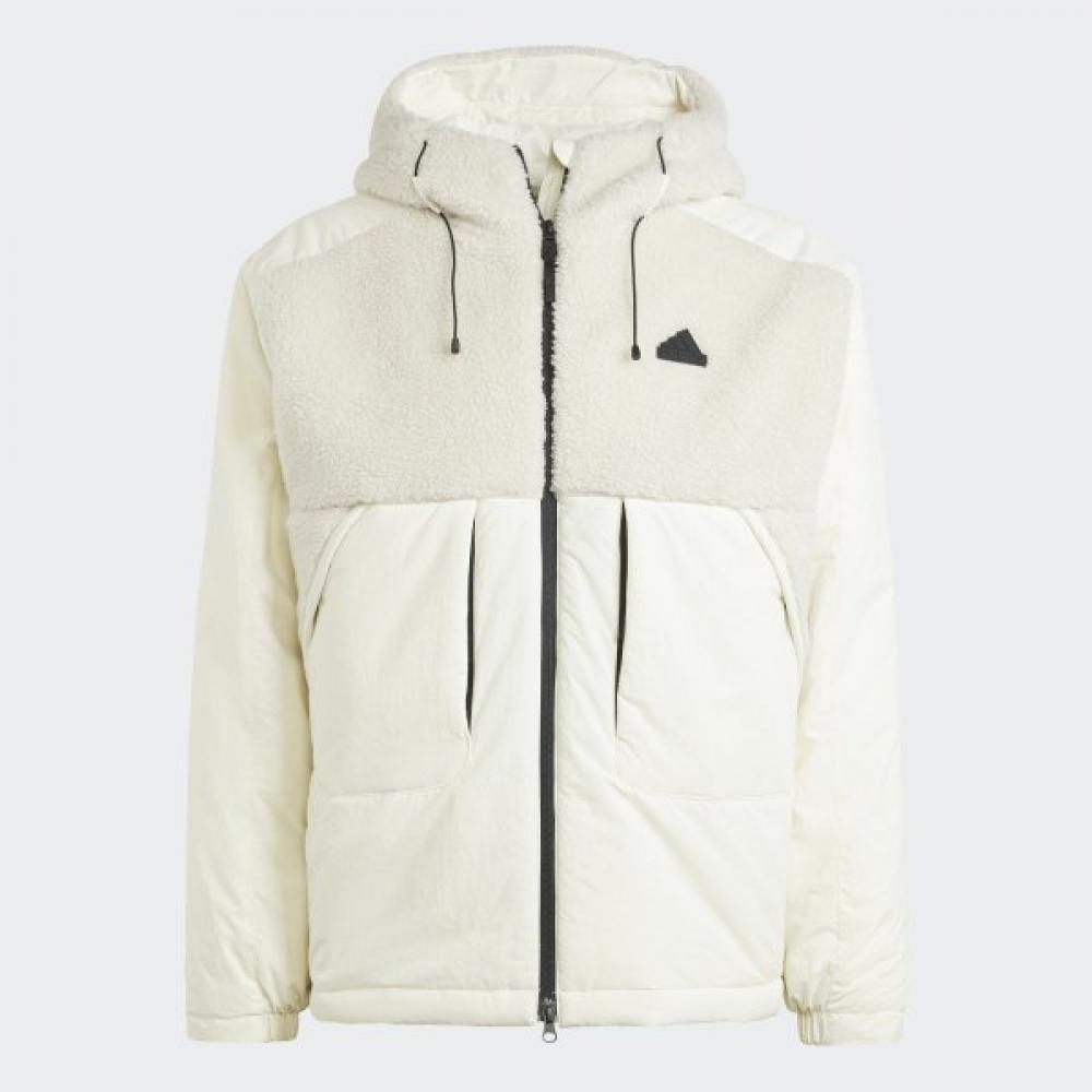 Adidas Унисекс повседневная флисовая куртка Iv9767 City Escape утепленная куртка