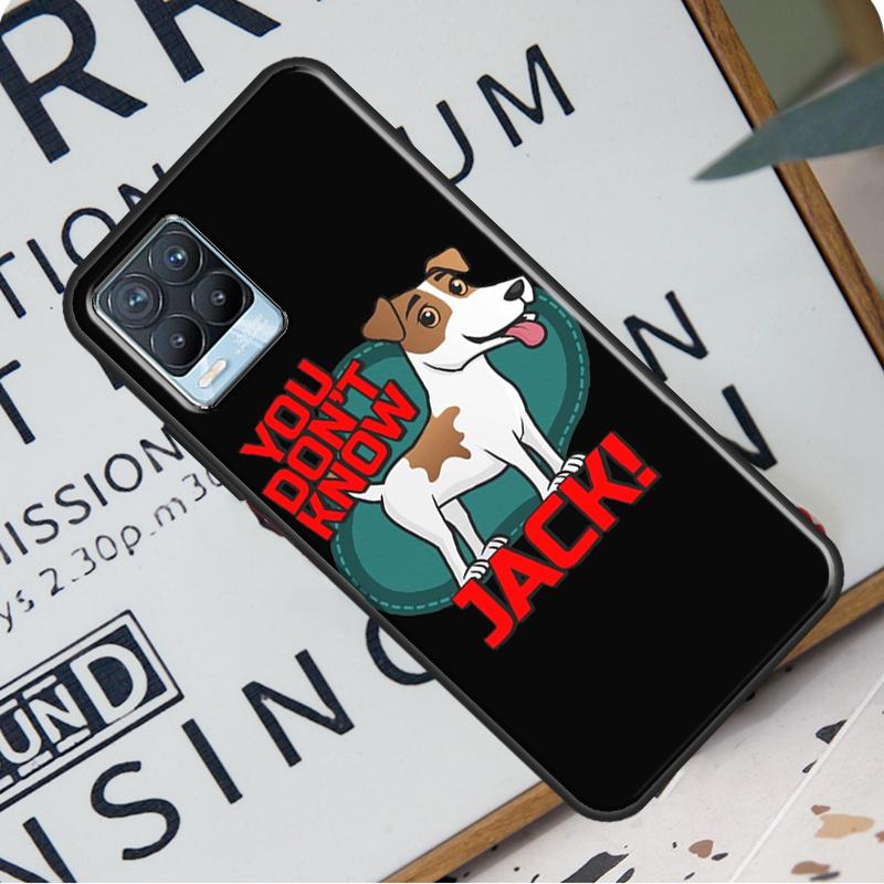 Чехол для собаки Джек-рассел-терьера для Realme 8i 8 Pro GT Neo 2 Master C15 C21, чехол для OnePlus 8T 9R Nord2 9 Pro