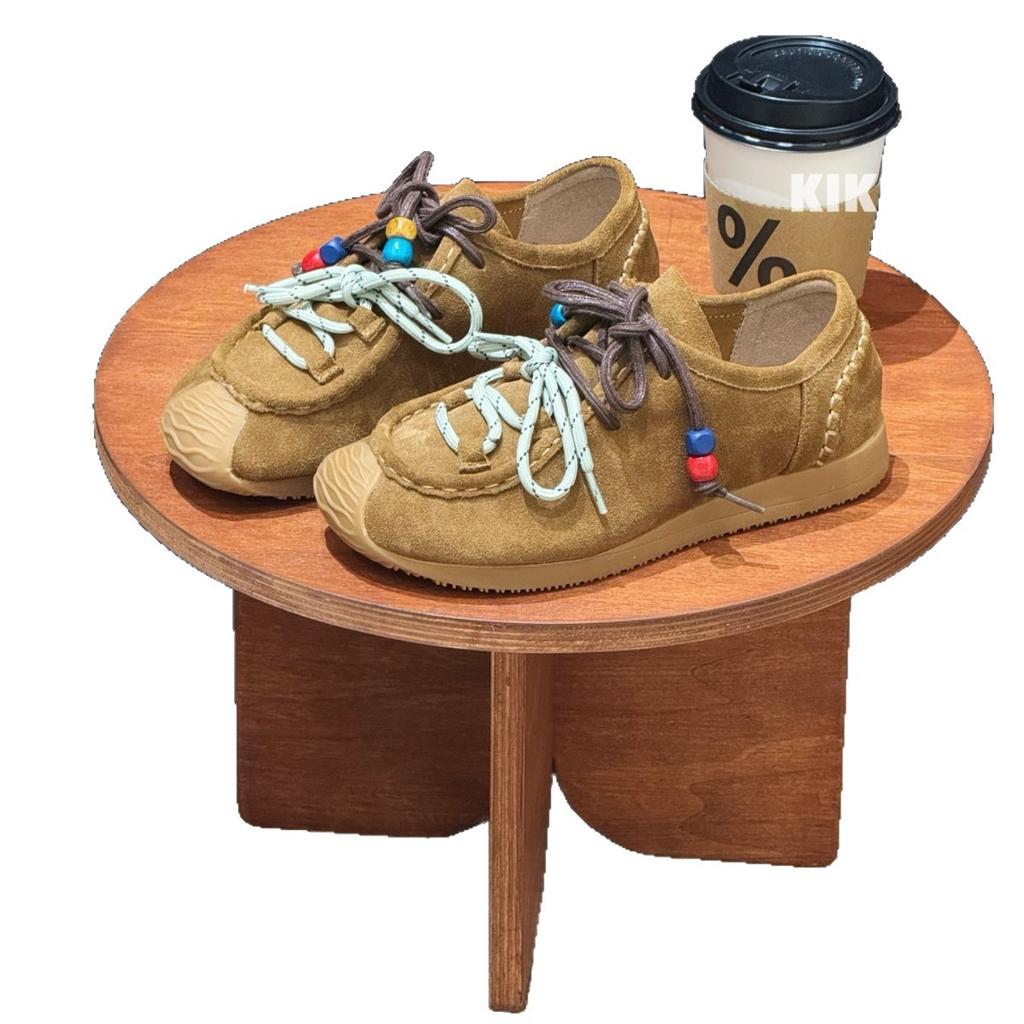 Повседневные кроссовки на нишевой платформе со шнуровкой, спортивные туфли Forrest Gump Doudou, новинка осени 2025 года, универсальная ретро-расцветка, немецкие тренировочные туфли женские