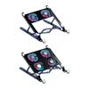 Laptop Radiator Computer Bracket Stand Height Adjustable Triangular Structure High Stability Strong Airflow Low-Noise Laptop Riser Cooler